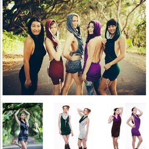 Iris Hooded Reversible Dress